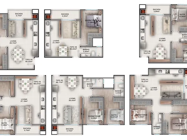 Imagem 7: Otelo Residence Apartamento com 2 dormitórios