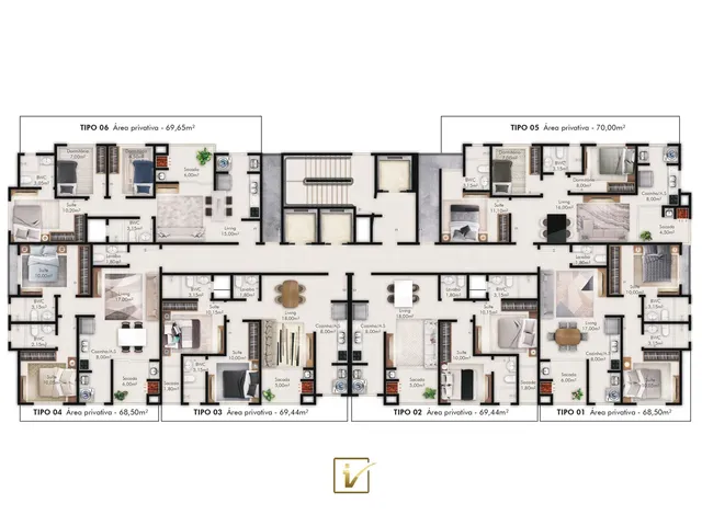 Imagem 7: Trésor Sala comercial com 1 dormitório