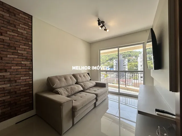Imagem 9: Locação Anual com 2 suites, mobiliado, sacada com churrasqueira localizado no bairro