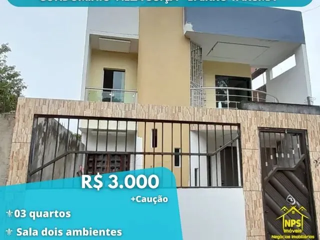 Imagem 1: Casa de Condomínio - 3 Quartos - Aluguel - Tarumã