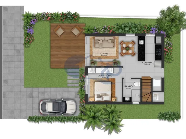 Imagem 6: Casa a venda com 2 dormitorios no centro de Passo de Torres/SC