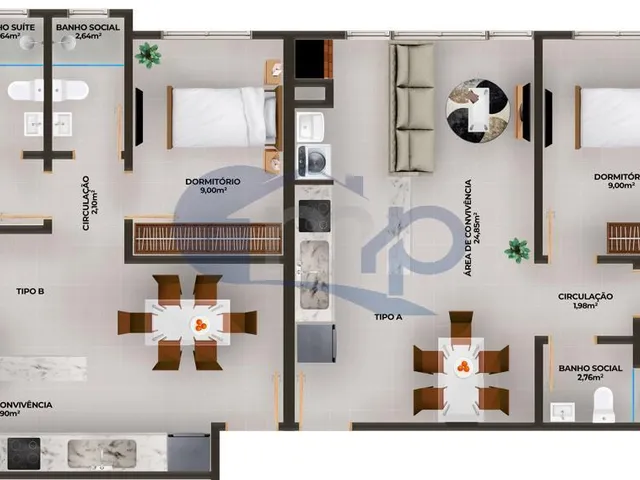 Imagem 15: Apartamento á venda com 2 dormitórios no Engenho Velho em Torres/RS