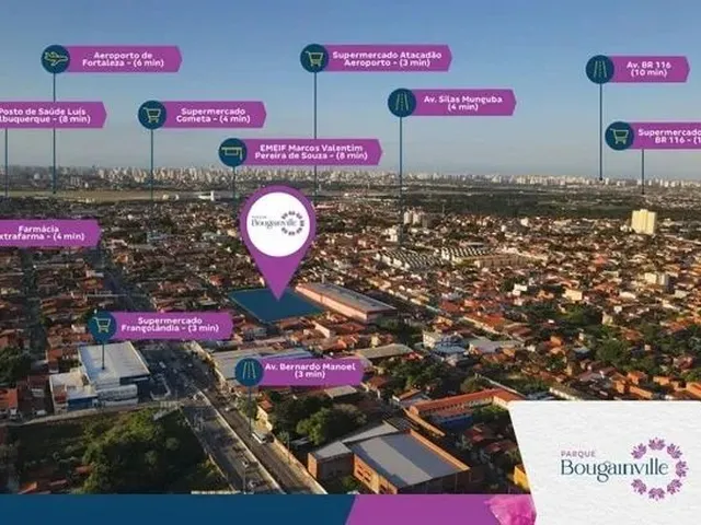Imagem 1: Apartamentos com Sinal de 500 Reais, 50Metros da Av. Bernardo Manoel, a 2Min do Aeroporto