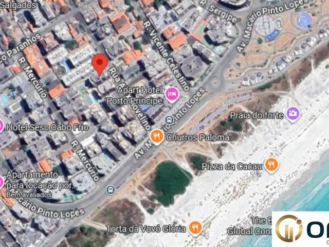 Imagem 2: Leilão de Apartamento de 3 Quartos na Vila Nova, Cabo Frio-RJ: 1 Suíte, 2 Banheiros, 2