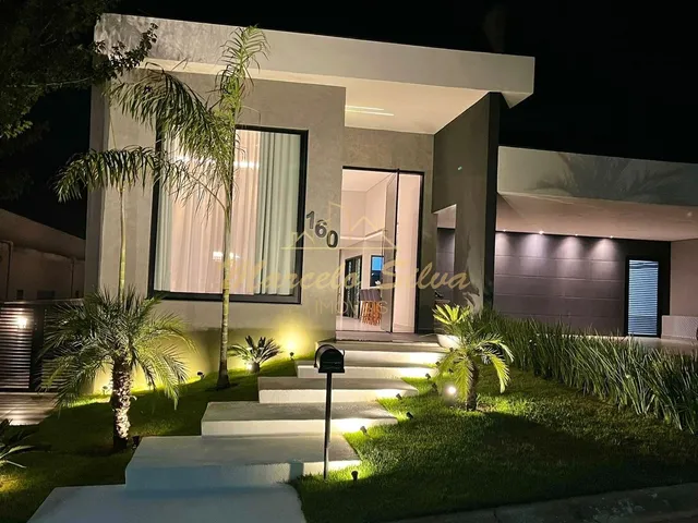 Imagem: A casa em condomínio possui 4 Dormitórios, 3 Suítes, 4