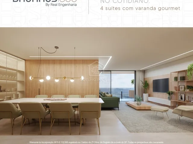Imagem 3: SQSW 500 4 SUITES COM 3 VAGAS E LAZER ESPETACULAR DESCONTO ESPECIAL A SER CONCEDIDO