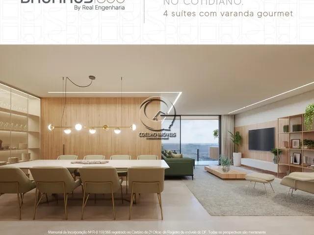 Imagem 2: SQSW 500 BAUHAUS 3 QUARTOS/SUITES 2 VAGAS LAZER QUADRA PLANEJADA E MONITORA SEGURANÇA