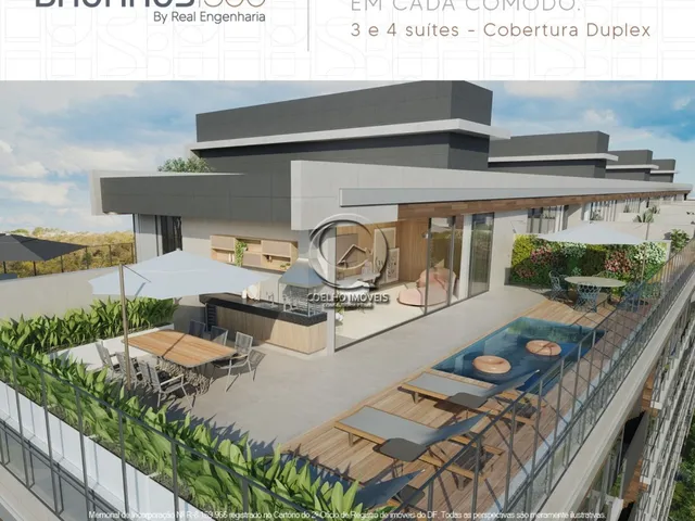 Imagem 3: SQSW 500 BAUHAUS 3 QUARTOS/SUITES 2 VAGAS LAZER QUADRA PLANEJADA E MONITORA SEGURANÇA