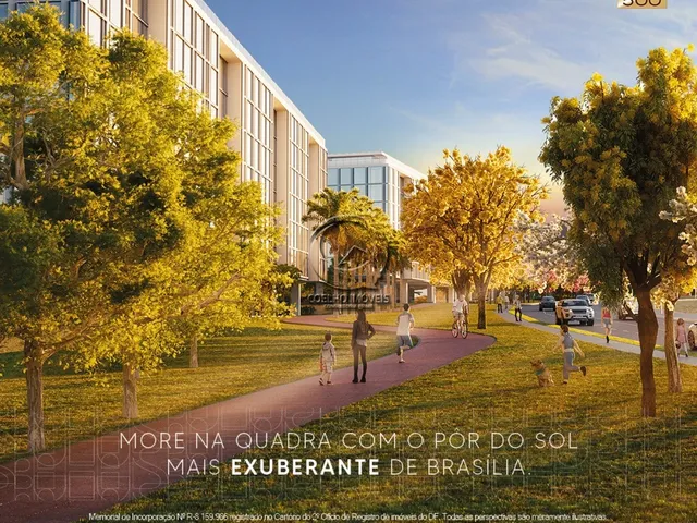Imagem 10: SQSW 500 BAUHAUS 3 QUARTOS/SUITES 2 VAGAS LAZER QUADRA PLANEJADA E MONITORA SEGURANÇA