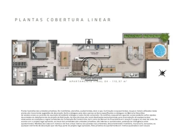 Imagem 5: ÁGUAS CLARAS SUL LV31 APARTAMENTO GARDEN DE ALTO PADRÃO COM ENTREGA EM 60 DIAS