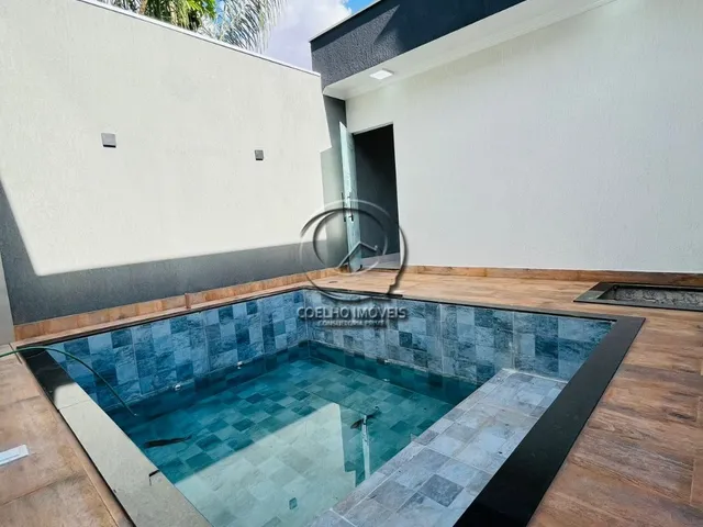 Imagem 8: CASA NOVA TÉRREO COM 3 SUÍTES COM CHURRASQUEIRA E PISCINA EM CONDOMÍNIO VICENTE PIRES