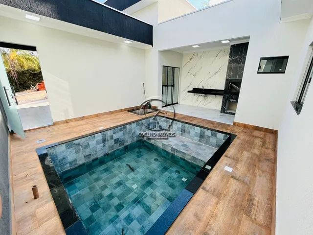 Imagem 4: CASA NOVA TÉRREO COM 3 SUÍTES COM CHURRASQUEIRA E PISCINA EM CONDOMÍNIO VICENTE PIRES