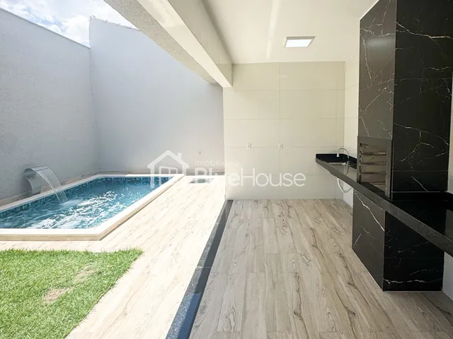 Imagem 2: Casa de 3Q sendo 1 suíte com Piscina e acabamento Premium na Vila Oliveira - Aparecida