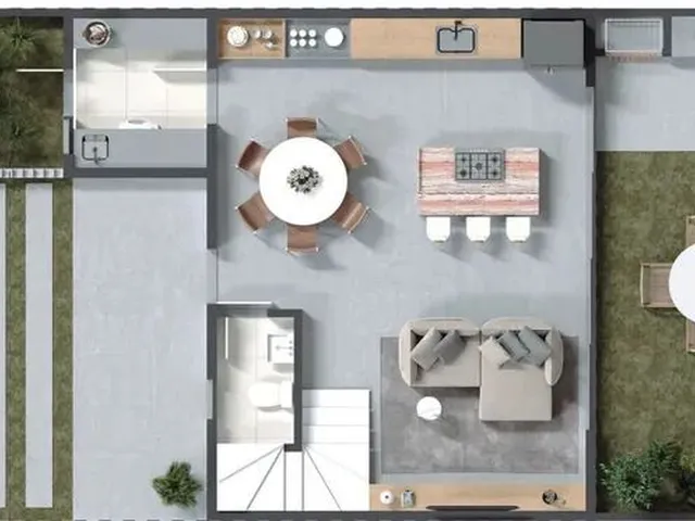 Imagem 11: Sobrado 3 Dormitórios Sendo 1 Suíte e 2 Vagas de Garagem - 141M² Priv - Guabirotuba