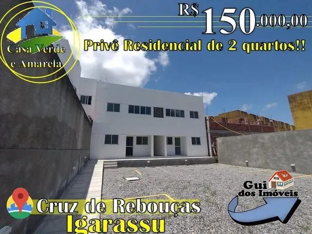 Imagem 14: Apartamento no Centro de Cruz de Rebouças com 49M² de 2 Quartos em Igarassu/Pe - 150 Mil