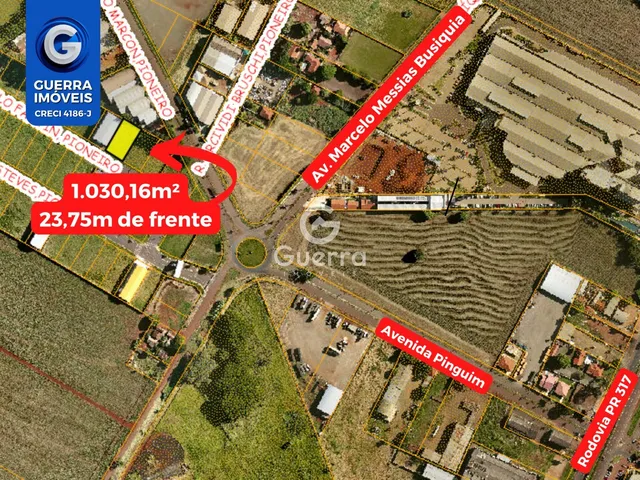 Imagem: Terreno com 1.030,16m². Condomínio Jequitibá