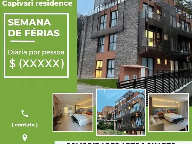 Imagem: Apartamento Luxo Capivairi Residence !