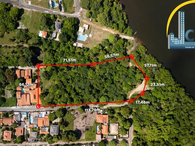 Imagem 4: Vendo terreno Amplo em Barra do Jacuípe com 11.143,10 m² e com acesso ao Rio - Barra do