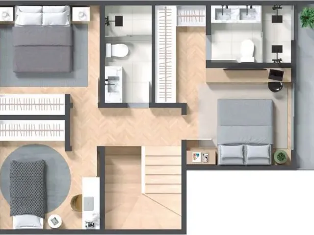 Imagem 10: Sobrado 3 Dormitórios Sendo 1 Suíte e 2 Vagas de Garagem - 127M² Priv - Guabirotuba