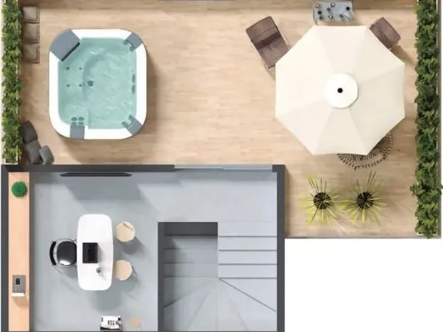 Imagem 11: Sobrado 3 Dormitórios Sendo 1 Suíte e 2 Vagas de Garagem - 127M² Priv - Guabirotuba