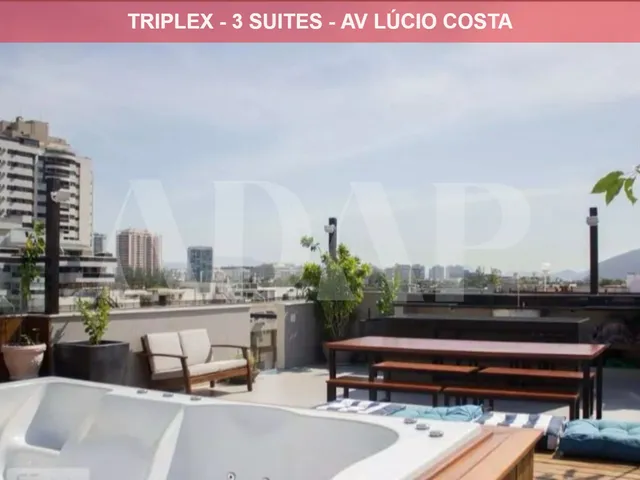 Imagem: Cobertura de luxo à venda na Barra da Tijuca