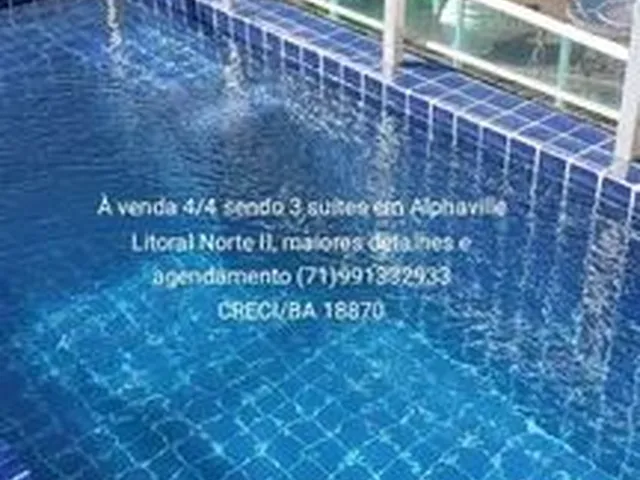 Imagem: À Venda Casa 4/4 em Alphaville Litoral