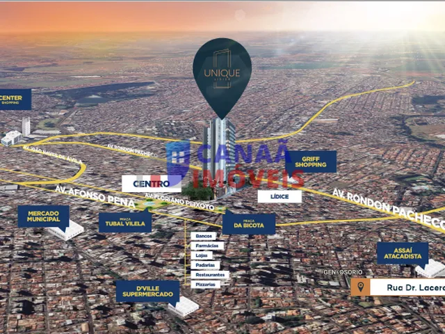 Imagem 2: Unique Lídice Apartamentos 2 quartos c/ suíte na região central - entrada parcelada em