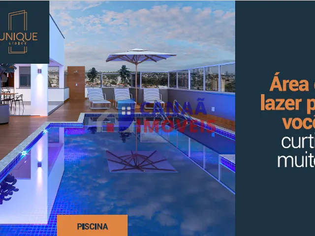 Imagem 3: Unique Lídice Apartamentos 2 quartos c/ suíte na região central - entrada parcelada em