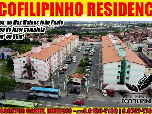 Imagem 1: Ecofilipinho Residence | 56M² | 2 Quartos | 2 Banheiros