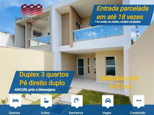 Imagem: Si Duplex a Venda, 3 Quartos, 3 Banheiros
