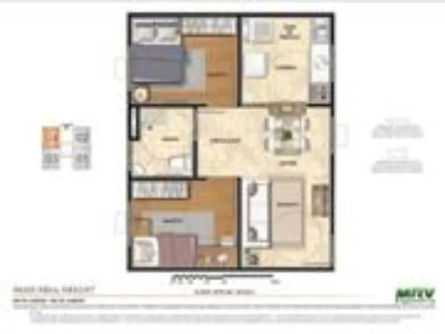 Imagem 4: Vendo Cosmos, apartamento 2 quartos, com lazer e vaga de garagem, proximo BRT