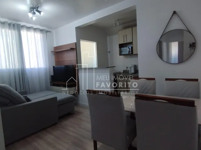 Imagem: O apartamento possui 2 Dormitórios, 1 Banheiro, 1 Vaga na