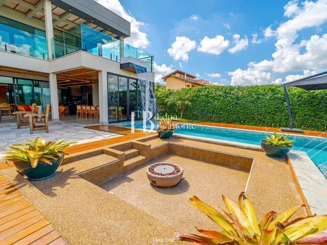 Imagem 4: LUXUOSA CASA PARA VENDA COM 4 SUÍTES NO CONDOMÍNIO FAZENDA SERRA...