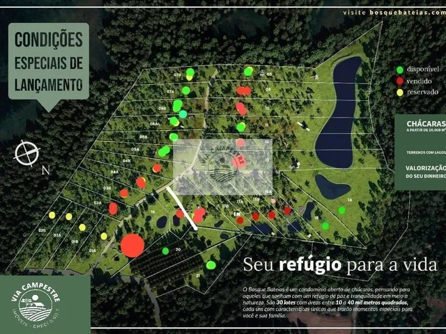 Imagem 10: Terreno em condominio de chacaras em Campo Alegre, Bateias de Baixo, com 20.022 m2