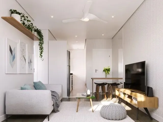 Imagem 6: Apartamento com 2 Dormitórios À Venda, 40 M² por R$ 190.000,00 - Ouro Verde - Campo