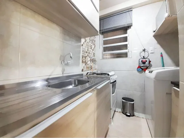 Imagem 3: Apartamento com 2 dormitórios, salas estar e jantar integradas, cozinha. Vaga rotativa