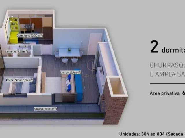 Imagem 5: Apartamentos de 2 dormitórios no Igara