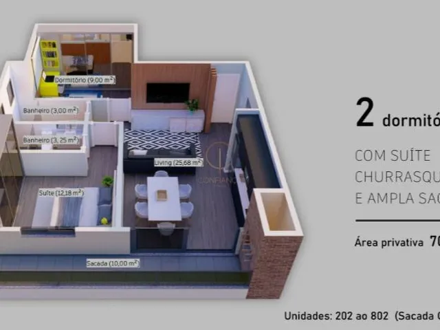 Imagem 10: Apartamentos de 2 dormitórios no Igara