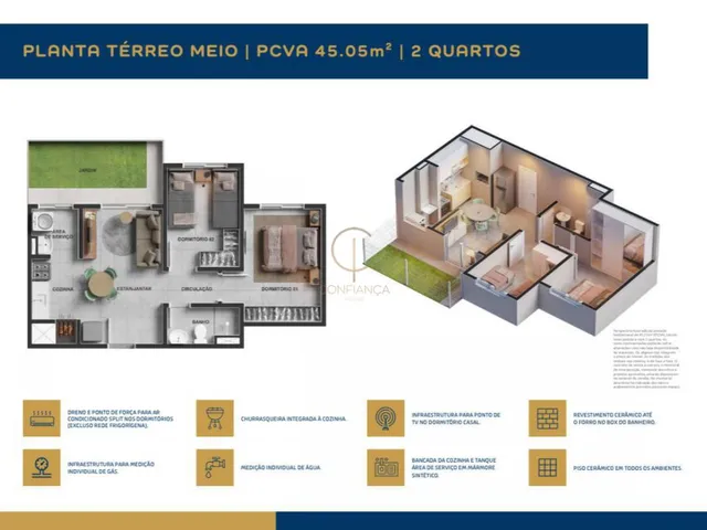 Imagem 16: APARTAMENTO 02 DORMITORIOS, NO PASSO DAS PEDRAS, EM GRAVATAI RS