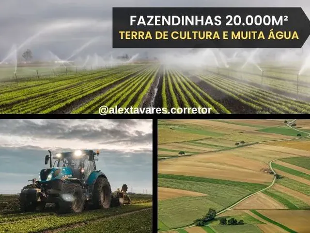 Imagem: Fazendinhas 20.000M2 Região com Muita Água