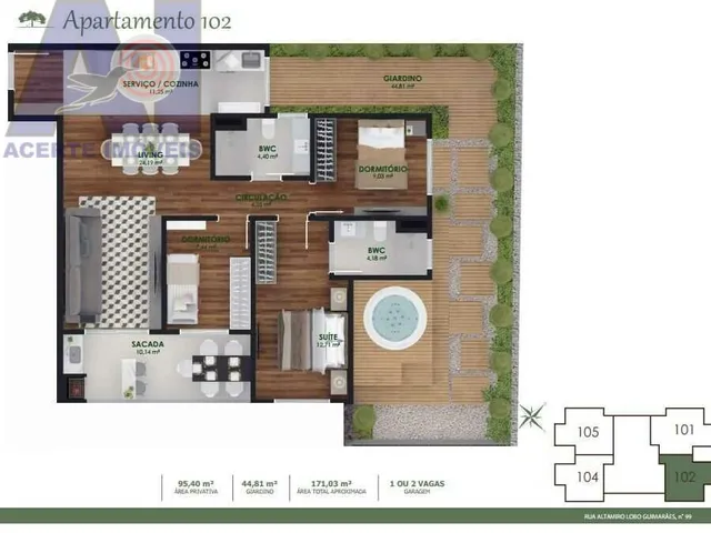 Imagem 13: Apartamento à venda no bairro Centro - Campo Alegre/SC