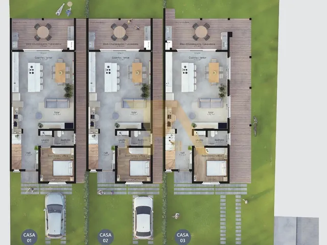 Imagem 5: Casas Modernas com Vista para o Mar