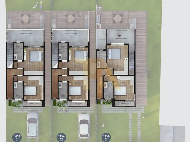 Imagem 3: Casas Modernas com Vista para o Mar