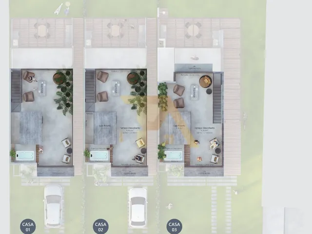 Imagem 2: Casas Modernas com Vista para o Mar