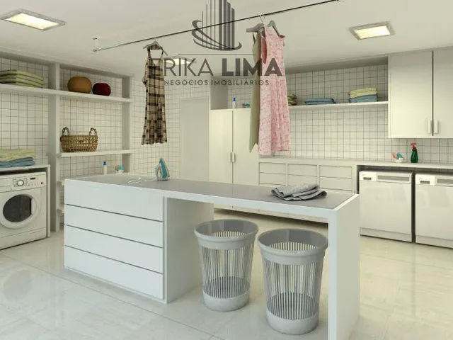 Imagem 2: Apartamentos, no centro da cidade, com 1 ou 2 quartos, sala, cozinha, área de serviço e