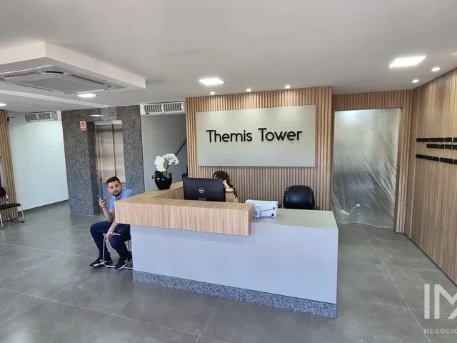 Imagem 4: Lajes corporativas com 400 m2 disponíveis para locação no Edifício Themis