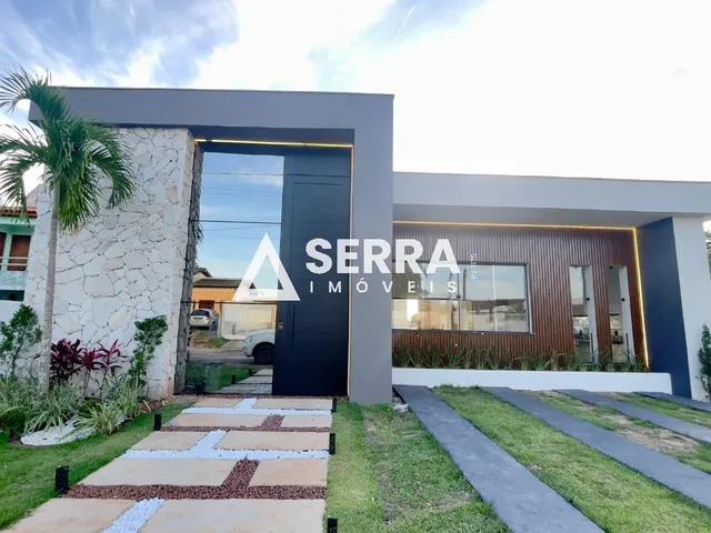 Imagem 1: Jacuípe | Casa Térrea Alto Padrão | 3 Suítes | 216m² Construídos