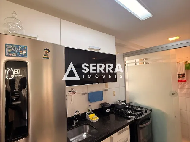 Imagem 12: Buraquinho Apartamento 3/4 73,63 m² Varanda gourmet Armários Planejados