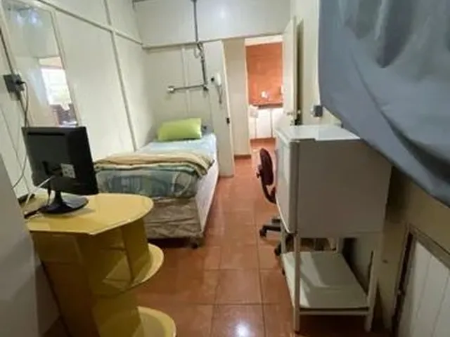 Imagem 3: Quarto em República Individual Mobiliado na Qnc
