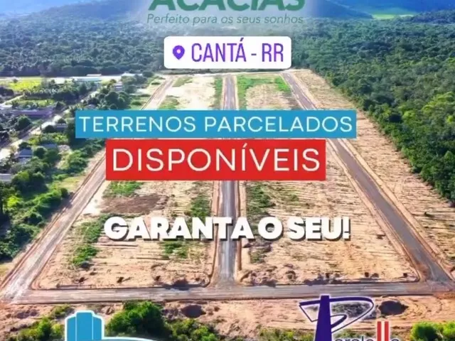 Imagem: Vendo Lotes no Cantá com Entrada de R$